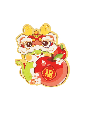新年冰箱贴门贴对联磁吸福字创意