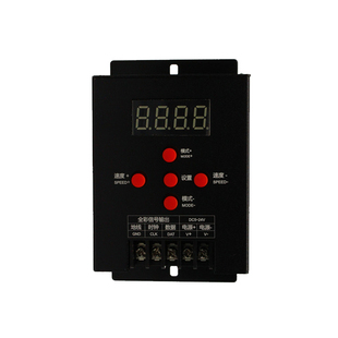 T500全彩控制器 led外控512像素RGB 微小型户外亮化全彩控制器