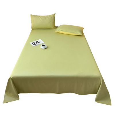 全棉床单不易褪色柔软亲肤