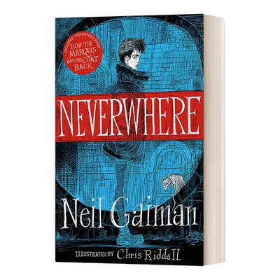 英文原版 Neverwhere 乌有乡 插图版 美国众神作者尼尔盖曼作品 英文版 进口英语原版书籍外文小说