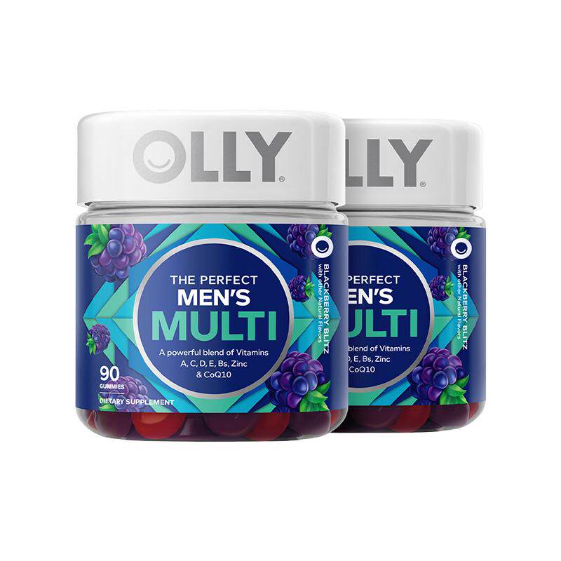 OLLY男性复合维生素2瓶