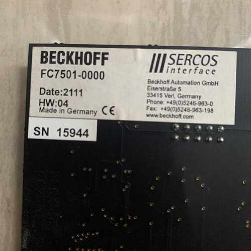 议价倍福 BECKHOFF FC7501-000 总线接口卡