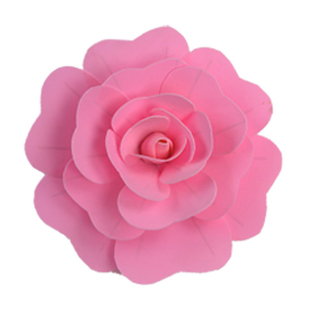 婚礼舞台背景墙装饰花手工大纸花商场节庆陈列花橱窗花泡沫玫瑰花