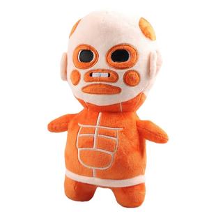 进击的巨人艾伦地鸣巨人Q版城墙无垢超大型巨人毛绒玩偶耶格尔派