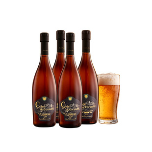 科尔姆精酿啤酒双麦双倍啤酒花12.8°p高麦芽青岛双料啤酒755ml*4