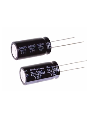 铝电解电容25v2200uf红宝石包邮