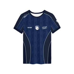 Team Liquid战队队服液体Ti15比赛服DOTA2速干短袖t恤衫男女半袖