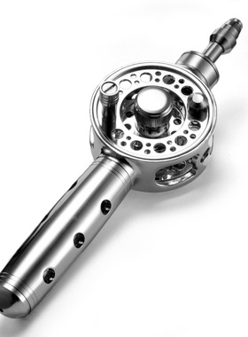 新款lizard渔轮手竿改装改装带中线轮中通力全金属泄走内通