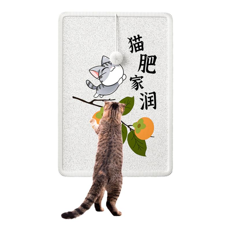 猫抓板耐磨不掉屑立式墙贴猫咪贴墙磨爪防猫抓沙发保护垫猫咪玩具