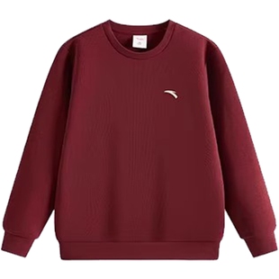 安踏儿童运动卫衣休闲宽松长袖男童2026春季新款大童帅气套头上衣