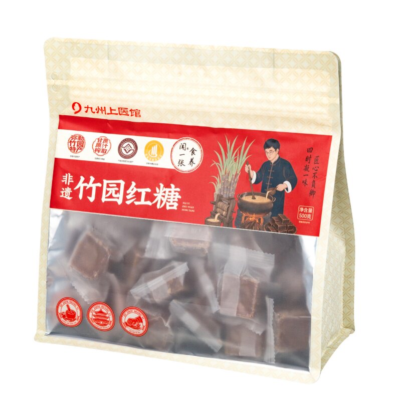 闻一张非遗云南竹园红糖500g