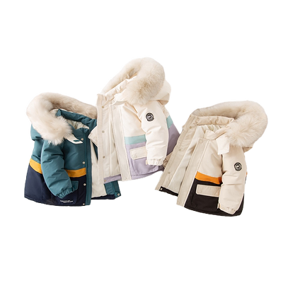 戴维贝拉儿童羽绒服冲锋衣