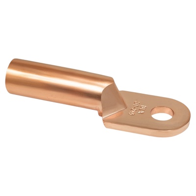 德力西DT铜鼻子25 35 50平方电缆闭口铜接线端子高压紫铜线耳接头