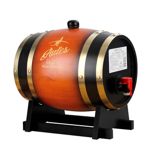 澳勒斯袋鼠红酒进口原酒橡木桶3升6斤装西拉干红葡萄酒桶装正品