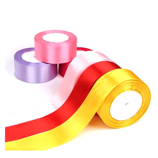 4cm丝带鲜花花束玫瑰花装饰带手工diy编织绳礼品红色丝带缎带绸带