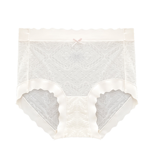 冰丝内裤女纯棉抗菌裆夏季薄款无痕中腰透气速干大码胖mm三角短裤