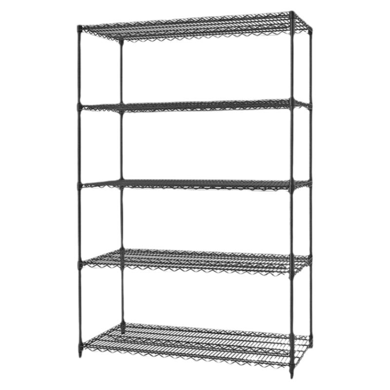 新款厨房置物架五层水果蔬菜收纳整理层架微波炉落地货架多层架子