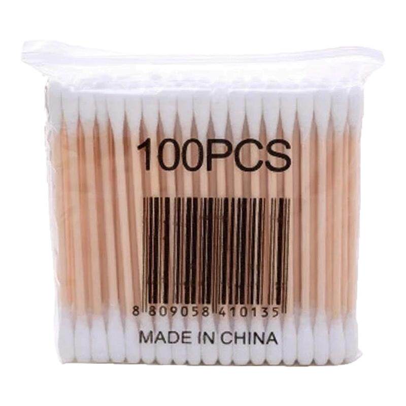 双头圆头竹棒一次性清洁棉签