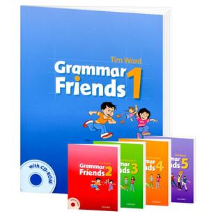 【自营】正版进口图书牛津小学英语语法教材英文原版Oxford Grammar Friends语法朋友6-12岁剑桥少儿英语语法小学语法教材语法基础