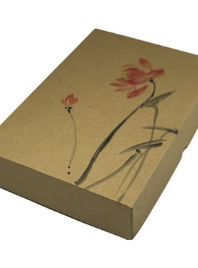 服装围巾披肩手绘中国风礼品盒