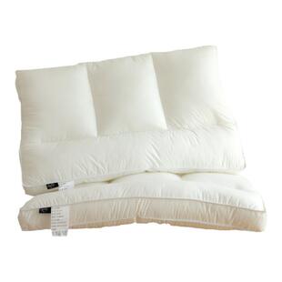 日式全棉100%分区定位护颈人体超细旦纤维抗菌防螨工程学立体枕头