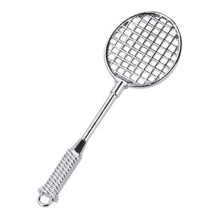 羽毛球微缩模型道具仿真迷你金属塑料玩具娃屋运动场景装饰小道具