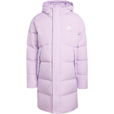 Adidas/阿迪达斯正品2025男士休闲户外运动保暖连帽羽绒服KS6481