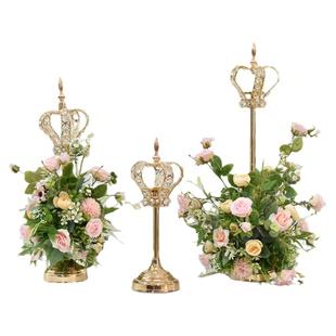 仿真花假花束高端轻奢摆件酒店商场店铺橱窗桌面客厅摆台装饰花艺