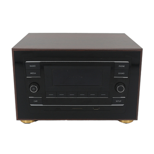 大众凌渡帕萨特迈腾速腾途岳polo宝来朗逸原车cd机车机改家用机箱