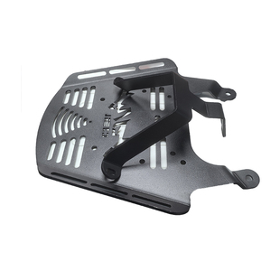 适用春风aura150摩托车货架改装尾箱支架黑色金属载物架加装配件