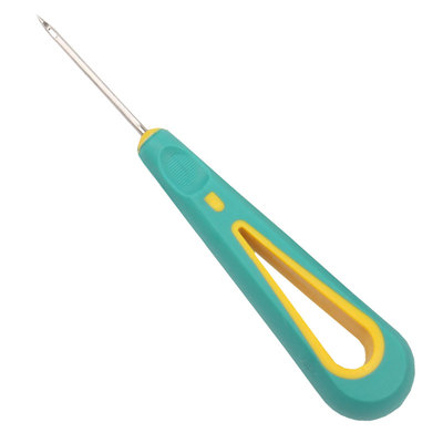 硅胶带孔带钩上鞋锥子橡胶把穿孔手工修鞋纳鞋底针锥做鞋钩针工具