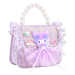 库洛米包包女可爱女童生日礼物5岁6斜挎包2025新款女孩儿童新年