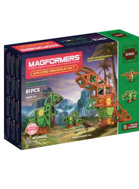 MAGFORMERS麦格弗磁力片恐龙积木