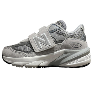NEW BALANCE NB童鞋25冬款男童女童儿童元祖灰魔术贴运动鞋990GL6