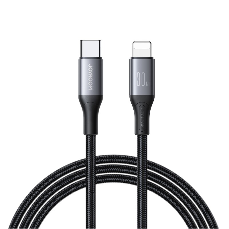 机乐堂适用苹果16pro数据线PD30W快充线iphone14充电线13promax手机车载加长2米typec转lightning双头typec线