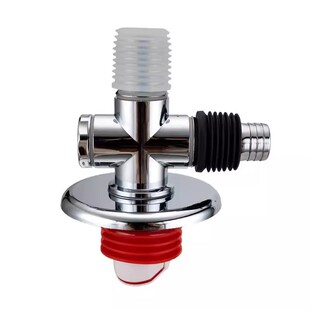 潜水艇卫生间洗脸盆下水三通洗衣机通用排水管地漏接头防反水神器