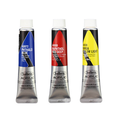 （ART）Holbein荷尔拜因heavy body重稠丙烯颜料20ml A级 028-142
