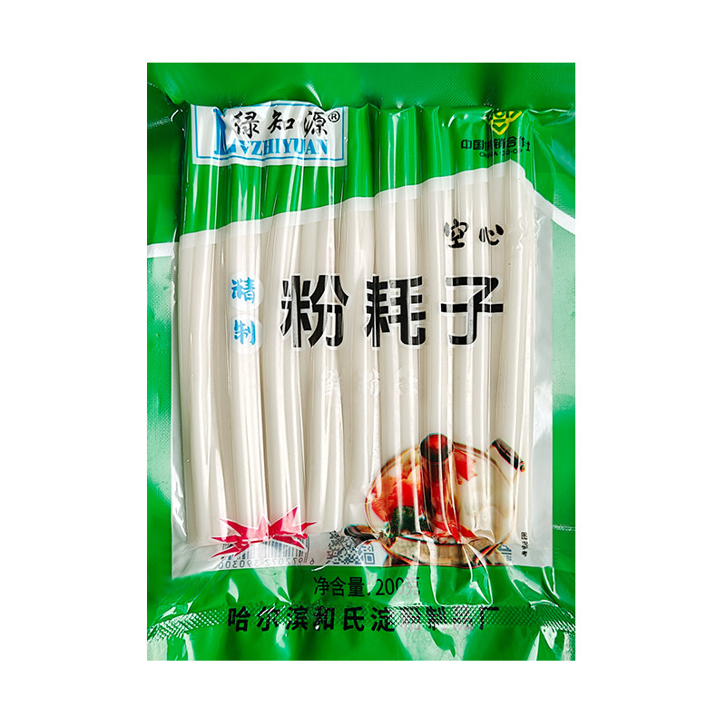 绿知源粉耗子空心东北特产鲜粉条