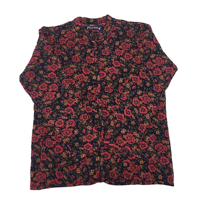 艾米依桑蚕丝棉袄中老年保暖棉衣