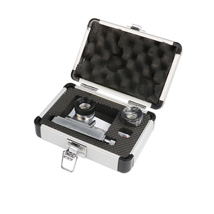 祈工面料双镜头照布镜纺织Y511B型织物密度镜移动式织物密度分析