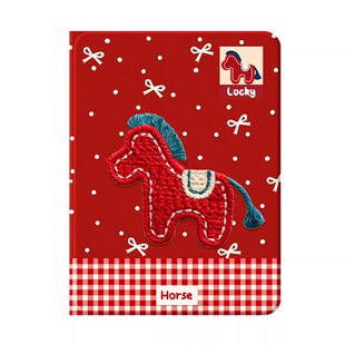 适用苹果ipad11平板保护壳9/10代8硅胶套ipadpro马年2025红色本命年ipadmini7防弯4/3全包air6可爱5迷你2笔槽