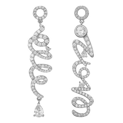 Eternelle原创设计不对称耳环