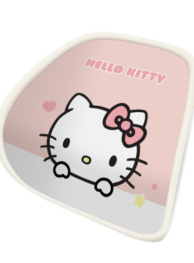 kitty汽车靠垫夏季透气腰靠背托