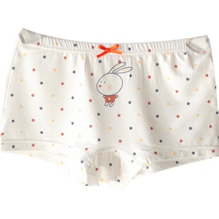 斑比拥抱妈妈儿童女孩新款韩版平角内裤齐头短裤女童三角大裤头