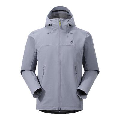 凯乐石M8连帽软壳衣外套防风防泼耐磨户外夹克登山徒步男款