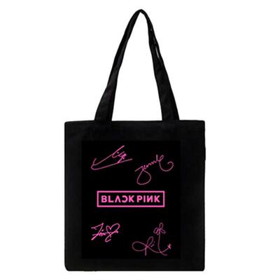 韩国帆布袋个人签名单肩演唱会