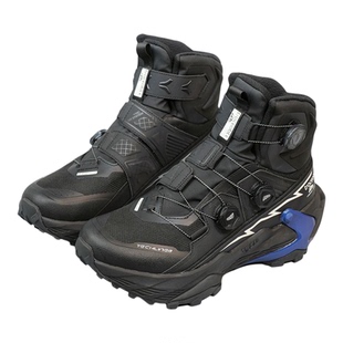 外贸加拿大Traceable冬季男女越野徒步鞋旋转纽扣户外登山机车靴