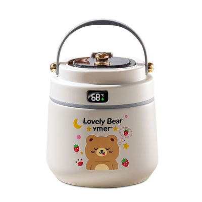 【萌熊IP联名】新抗菌内胆保温桶