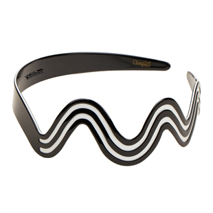 法式气质大波浪发箍女洗脸碎发防滑发卡早春高端头箍简约头饰日韩