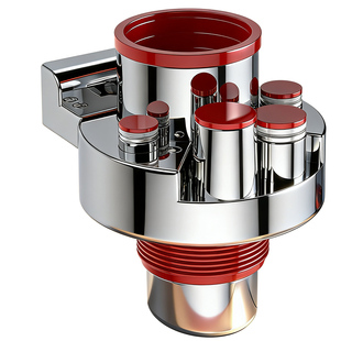 厨房下水管三通防臭塞洗碗池水槽五通排水管道防返臭分水器转接头